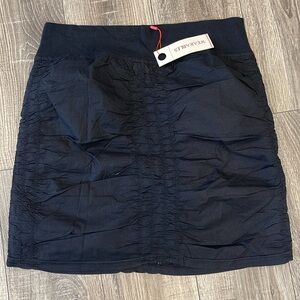 Wearables Black cotton skirt size XL